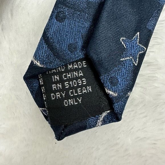 Holidays Blue Christmas Trees Tie - Picture 5 of 6